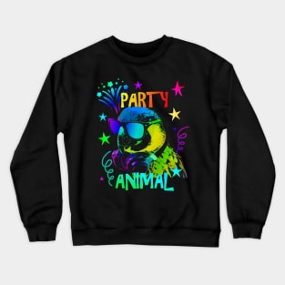 Parrot Party Animal Crewneck Sweatshirt